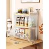 Estante de Almacenamiento de Escritorio Estante de Fijación para Mesa de Comedor Estante de Almacenamiento para Mesa de Hogar Estantería Multicapa para Escritorio de Oficina Estante de Capas
