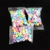Miçangas Acrílicas Série Frutas Cor de Primavera Crianças DIY Miçangas Acrílicas Feito à Mão Joias Infantis Acessórios de Roupa
