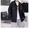 Chaqueta de mezclilla para hombre y mujer, nuevo estilo primavera y otoño 2026, versátil, holgada, estilo boyfriend, chaqueta retro para personas petite, top de moda