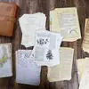 Wen He material de papel retrô livro antigo série criativa mão conta álbum de fotos decoração retrô 8