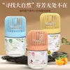 Novo Modelo para Entrega: Zhumeng Casa Celebridade da Internet Sem Fogo Líquido Refil de Aromaterapia para Quarto de Menina Fragrância Gaiola de Pássaro Pequeno Perfume