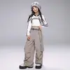 Roupas de Performance de Dança Jazz para o Dia de Ano Novo Meninas com Barriga de Fora Estilo Coreano Jazz Terno de Calça Cargo Cinza Hip-Hop Roupas da Moda para Crianças