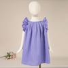 Venta directa de fábrica de ropa infantil transfronteriza, vestido de estilo extranjero, linda falda sin mangas de color sólido para niños, falda de princesa coreana para niños, venta al por mayor