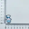 Desenho Animado Transfronteiriço Novo Produto Série Médica Borracha Macia de PVC Caixa de Armazenamento DIY Capa de Celular Tamancos Grampo de Cabelo Ímã de Geladeira