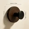 Cor de Noz Chinesa Gancho Sem Perfuração Plástico Ventosa Gancho Gancho de Trás da Porta Quarto Banheiro Ganchos de Armazenamento