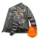 Nueva Chaqueta de Piloto Ma1 de la Fuerza Aérea para Primavera y Otoño para Hombre con Bordado Pesado Chaqueta de Béisbol Talla Grande Chaqueta de Trabajo