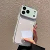 Funda de Resina Ranurada para iPhone 17/16/15/14 17Promax Acrílico iPhone18Promax para Teléfono Móvil DIY
