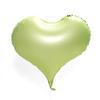 Globo de Película de Aluminio con Forma de Corazón de Melocotón de 22 Pulgadas Esmerilado de San Valentín Boda Fiesta de Cumpleaños Bola Flotante de Amor con Forma de Corazón