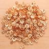 Accesorios de joyería de aleación DIY pétalos huecos soporte de flores cuentas espaciadoras para pulsera cuentas de posicionamiento material de capullo de flor V149