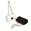 Bolso Pequeño Moda Callejera para Mujer Bolso Pequeño con Cadena Hombro Cruzado Compras de Verano Portátil Bolso de Hombro para Cosméticos para el Cabello