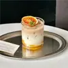 Copo de Coquetel Espesso Estilo Japonês Criativo Clássico Vidro Sem Chumbo Copo de Uísque Xícara de Café