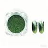 Série Olho de Gato Nova Transfronteiriça Pigmento para Nail Art Jade Olho de Gato Magnético Camaleão Pó Olho de Gato para Unhas Acessórios para Nail Art
