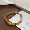 Nueva pulsera de caramelo china diseño nicho temperamento de alta gama versátil estilo antiguo pulsera retro genial para hombres y mujeres