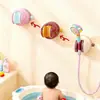 Soporte Móvil para Ducha Infantil, Estante de Ducha Fijo Multifuncional Móvil para el Hogar, Cabezal de Ducha Sin Taladrar