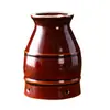 Olla de moxibustión de mano, caja de moxibustión de arcilla púrpura cerámica, palillos de moxa para uso doméstico, moxibustión portátil, equipo de moxibustión y gua sha al por mayor
