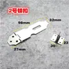 Fechadura de Aço Inoxidável Fechadura Fechadura Porta Fechadura/Gaveta Porta Fivela 4 polegadas Trancável Aço Inoxidável Antigo Fechadura de Porta de Armário Espessada