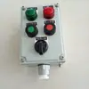 Caja de Botones a Prueba de Explosiones Impermeable IP65 Control Remoto Arranque/Parada Local Regulación de Velocidad del Inversor Caja de Control a Prueba de Explosiones Caja de Operación