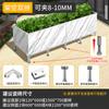 Hebilla Maceta Flor Cerámica Clip Caja Flores Accesorios Ángulo Recto Caja Plantación Aleación Aluminio Ranura Templada Clip Vidrio Fijo