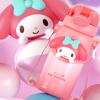 Taza de agua genuina de Sanrio, linda y linda taza de acero inoxidable con aislamiento para estudiantes masculinos y femeninos, regalo escolar, taza de agua