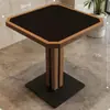 Mesas y sillas de estilo rústico para restaurantes de alta gama, cafeterías y restaurantes de fusión de moda y nicho que sirven cocina occidental, hechas de madera maciza