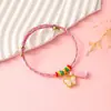 Accesorios para el Festival del Bote del Dragón Bolsitas Perfumadas Bordado Hecho a Mano DIY Tejido de Cuerda de Cinco Colores Zongzi Estilo Antiguo Hojas Iridescentes Accesorios Venta al por Mayor