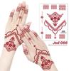 Ruikalong Nuevo en stock Venta al por mayor Henna Tatuaje Adhesivo Encaje Bermellón Mano Dorso Desechable Impermeable Adhesivo para Tatuaje
