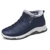 Zapatos de Algodón para Mujer Invierno Zapatos Nuevos para Mujer Comercio Exterior Zapatos para Caminar de Pareja con Forro Polar Botas de Nieve Gruesas para Mujer