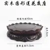 Base de Madera Maciza para el Hogar Estatua de Buda Bodhisattva Guanyin Más Adornos de Altura Maceta de Piedra Extraña Mesa de Botella