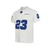 Ropa para Hombre Transfronteriza Estilo Deportivo Americano de Peso Pesado Insignia de Jersey #23 Cuello Redondo Silueta Manga Corta Hombro Normal Camiseta Versátil
