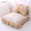 Cama para mascotas estilo princesa, totalmente desmontable y lavable, para gatos, perros y gatos, alfombrilla para perros y gatos, para perros pequeños.