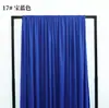 Estética de Casamento Cortinas Tecido Elástico Azul Seda de Leite Fundo Gaze Banquete Teto de Casamento Gaze Salão de Casamento