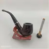 Tabaquería para Cigarrillos Uso Dual Pipa de Resina Zf808 Pipa de Tabaco Clásica para Hombres Tienda de 10 Yuanes 6 Variedades Venta al por Mayor