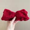 Diadema de Rana Coreana Linda de Ojos Grandes Ins Divertida e Interesante Diadema de Felpa Especial para Lavado de Cara de Otoño e Invierno Accesorios para el Cabello