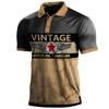 Estación Independiente de Comercio Exterior Explosiones Europeas y Americanas Camiseta de Verano para Hombre Sudadera con Cuello Campana de Manga Corta Suelta para Exteriores Camiseta POLOT