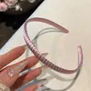 Faixa de Cabelo Fina com Bolinhas Francesas Exquisite Acessório de Menina High Skull Bun Hairband Diário Versátil Presilha para Lavar o Rosto Acessório de Cabelo