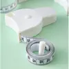 Cinta métrica suave para ropa, medidas corporales, circunferencia del brazo, circunferencia de la pierna, circunferencia de la cintura, circunferencia corporal, circunferencia de la cabeza, cinta métrica de doble cara, cinta métrica de altura