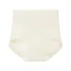 Pantaletas invisibles de cintura alta para mujer con control de abdomen, ropa interior de seda helada para niñas, levanta glúteos, transpirables, antibacterianas, bragas de ácido poliláctico con control de abdomen