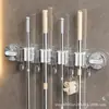 Suporte de Mop com Ventosa para Parede de Banheiro, Clipe para Mop, Porta Vassoura, Prateleira de Armazenamento, Clipes Sem Furos, Suporte para Mop de Vaso Sanitário, Ganchos