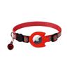 Collar para Gato Popular Transfronterizo Airtag Cubierta de Silicona para Pez Pequeño Posicionamiento de Rastreo Collar Reflectante Hebilla de Seguridad Collar para Gato