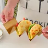 Estante de acero inoxidable para tortillas tipo W estante para burritos estante para hot dogs rollitos de primavera Soporte para Tacos estante para panqueques