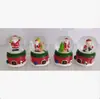Popular Bola de Cristal Brillante de Papá Noel Adornos de Escritorio Decoración del Hogar Regalos de Cumpleaños Venta Directa de Fábrica Transfronterizo