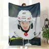 Manta de siesta estampada, Manta de franela estilo Ins definitiva, Venta directa del fabricante, Temática de hockey sobre hielo, Partido de liga estampado I