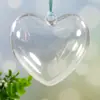 Comercio exterior transfronterizo suministro personalidad creativa boda caja de dulces 6 cm con agujero para colgar en forma de corazón caja transparente ventas directas de fábrica