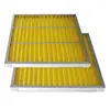Marco de aluminio F8 filtro plegable primario aire acondicionado gabinete de aire rosa filtro intermedio plegable purificador de aire