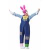 Comercio exterior nuevo disfraz de conejo para Halloween para niños, ropa retro de Pascua, disfraz de actuación