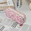 Venda Direta da Fábrica Nova Bolsa de Armazenamento Bolsa de Lápis Resistente a Manchas Estilo Ins Feminino Grande Capacidade Nicho Não Colidente Papelaria Bolsa de Cosméticos
