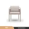Sofá de Exterior, Loveseat, Estilo Diseñador para Hotel y Alojamiento, Silla de Ratán de Moda, Muebles de Ratán Creativos para Sala de Exhibición