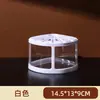 Celebridad en línea Tailandia cubo de bloques de construcción pecera escritorio de oficina pecera de paisaje creativo puesto de pecera Mini pecera pequeña de medusas