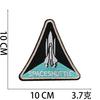 Amazon Hot US Flag NASA bordado Braçadeira de pano adesivo adesivo Patch roupas patch Braçadeira Não pise no meu corpo cobra