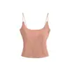 Camisola Azul Sexy para Mujer, Nuevo Estilo de Verano, Ropa de Abrigo Chic, Espalda Descubierta, Top Corto